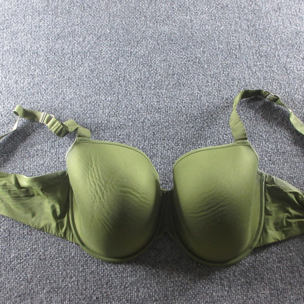 ThirdLove 24/7โ Classic T-Shirt Bra Womens 42E Green Lightly Lined Underwire